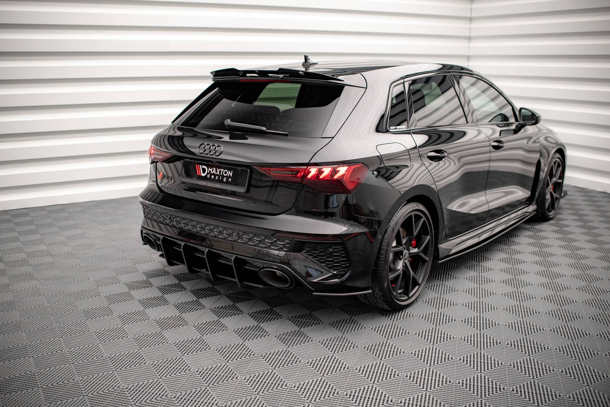 Splittery Tylne Boczne Street Pro - Audi RS3 Sportback 8Y - MAPET-TUNING