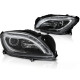 Lampy przód Mercedes M-klasa W166 11-15 BLACK LED LPMED5