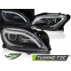 Lampy przód Mercedes M-klasa W166 11-15 BLACK LED LPMED5