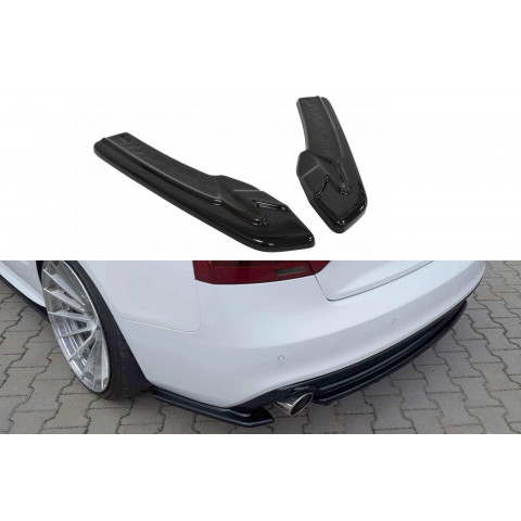 Splittery Boczne Tylnego Zderzaka ABS - Audi A5 S-line FL 11-