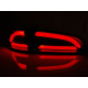 Lampy tył Seat Ibiza 6L 02-08 Smoked Red LED BAR - diodowe LDSE19