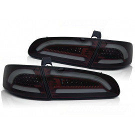 Lampy tył Seat Ibiza 6L 02-08 Smoked Red LED BAR - diodowe LDSE19