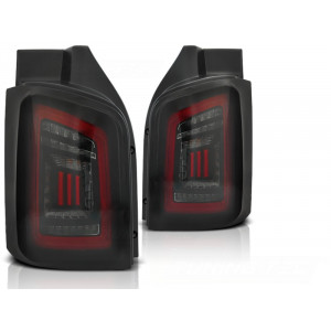 Lampy tył VW T5 03-15 SMOKED RED LED BAR diodowe - LDVWH6 Podn. KLAPA