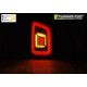 Lampy tył VW T5 03-15 SMOKED BLACK LED BAR diodowe - LDVWH7 DRZWI