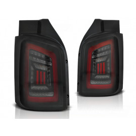 Lampy tył VW T5 03-15 SMOKED RED LED BAR diodowe - LDVWH8 DRZWI