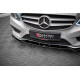 Przedni Splitter / dokładka ABS (V.2) - Mercedes-Benz E AMG-Line Sedan W212 Facelift