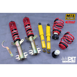 Zawieszenie gwintowane MTS Technik - Fiat 500 / Abarth / Ford KA - BLACK GOLD EDITION