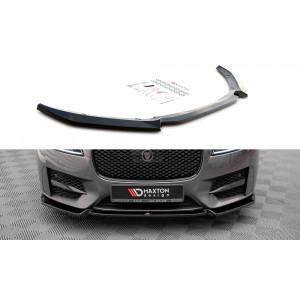 Przedni Splitter / dokładka ABS (V.2) - Jaguar XF R-Sport Mk2