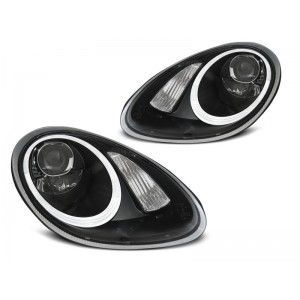 PORSCHE Boxster / Cayman 987 05-08 BLACK LED XENON - ksenonowe LPPO08