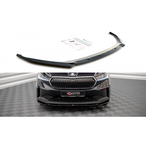 Przedni Splitter / dokładka zderzaka (V.3) - Skoda Enyaq IV