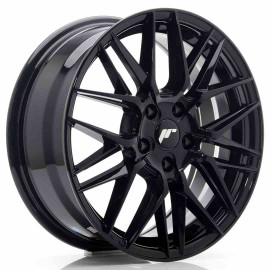 JR Wheels JR28 17x7 ET25 4x108 Glossy Black