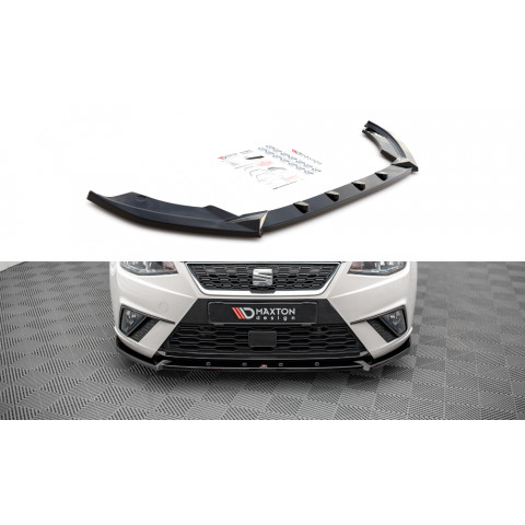 Przedni Splitter / dokładka ABS (V.1) - Seat Ibiza Mk5