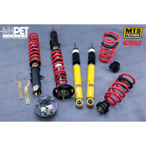 BMW E31 Seria 8 - gwint MTS Technik + Camber Plates Black Gold Edition