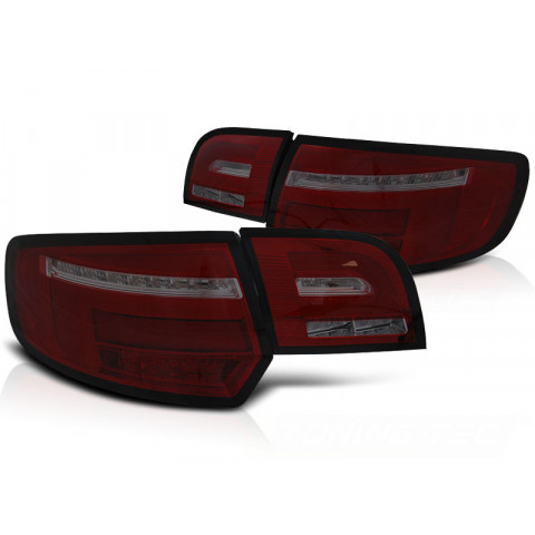 Lampy tył Audi A3 8P Sportback 03-08 RED SMOKE LED diodowe LDAUH8