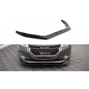 Przedni Splitter / dokładka ABS (v.1) - Peugeot 208 GTi Mk1 2013 - 2015  