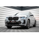 Przedni Splitter / dokładka ABS (V.1) - BMW X4 M-Pack G02 Facelift 2021- 