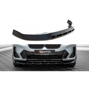 Przedni Splitter / dokładka ABS (V.1) - BMW X4 M-Pack G02 Facelift 2021- 