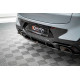 Splitter Tylny środkowy ABS - BMW X4 M-Pack G02 Facelift 2021- 