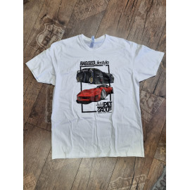 Koszulka T-shirt - Corvette & Subaru - LOWEREDlifestyle - S