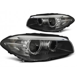 Lampy przód BMW F10 / F11 Bi- XENON LED BLACK DRL diodowe LPBMI2