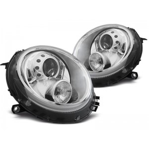 Lampy przód Mini Cooper 06-14 CHROM - LPMC10
