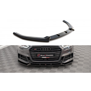 Przedni Splitter / dokładka (v.1) - Audi A3 8V S-line Facelift Sportback