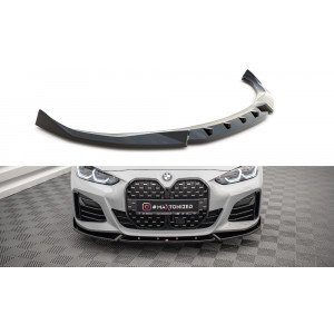 Przedni Splitter / dokładka (wer.2) - BMW 4 / i4 Gran Coupe M-Pack G26