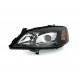 Lampy przód Opel Astra G clearglass XENON Look BLACK H7 LPOP86