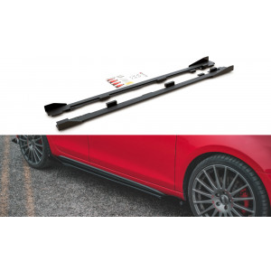 Dokładki progów Street Pro + Flaps - VW Golf VI GTI