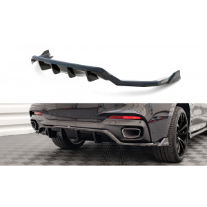 Splitter Tylny Środkowy (Z Dyfuzorem) - BMW X6 M-Pack F16
