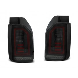 Lampy tył VW T6 15-19 SMOKED RED LED BAR diodowe - LDVWI0 Podnoszona KLAPA