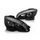 Lampy przód Mercedes C-klasa W204 07-10 LED BLACK diodowe dynamiczne LPMEC4