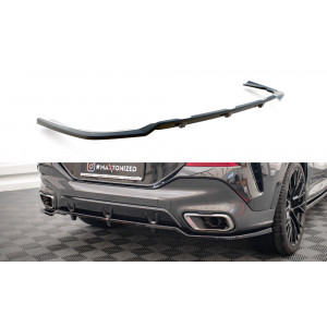 Splitter Dyfuzor tylnego zderzaka (v.2) - BMW X6 M-Pack G06