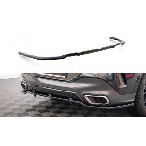 Splitter Dyfuzor tylnego zderzaka (v.3) - BMW X6 M-Pack G06