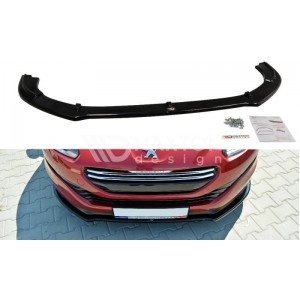 Przedni Splitter / dokładka ABS - Peugeot RCZ FL 2012-215