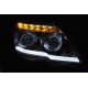 Lampy przód Mercedes GLK X204 BLACK LED diodowe LPMEB9