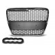 GRILL AUDI A6 C6 RS look 04-08 Chrom / Czarny GRAU37