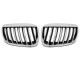 GRILL Nerki BMW X5 E53 03-06 Chrom GRBM71