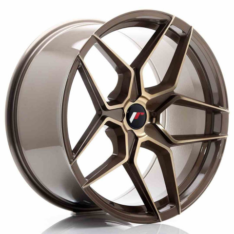 JR Wheels JR34 20x10 ET20-40 5H BLANK Platinum Bronze