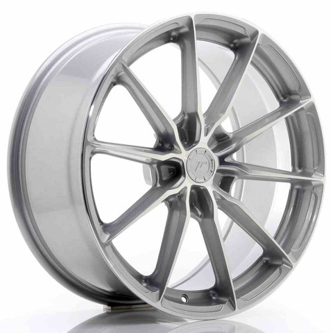 JR Wheels JR37 19x8,5 ET20-45 5H BLANK Silver Machined Face