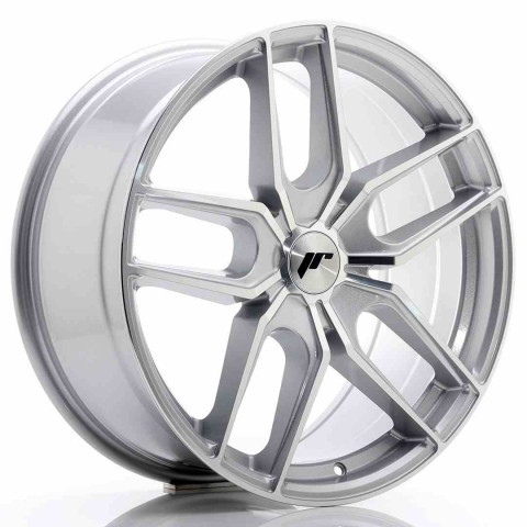 JR Wheels JR25 19x8,5 ET20-40 5H BLANK Silver Machined Face