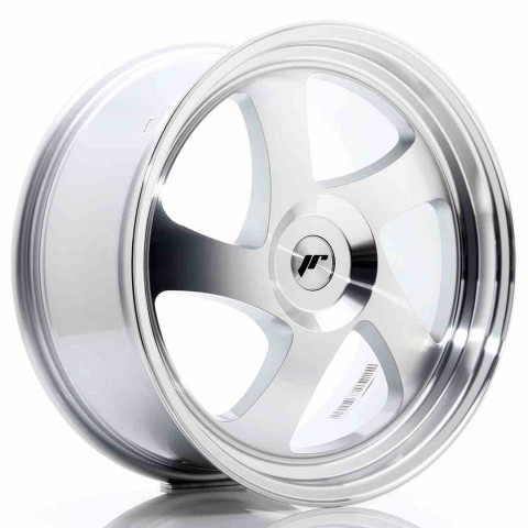 JR Wheels JR15 19x8,5 ET20-40 BLANK Silver Machined Face