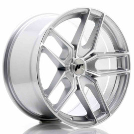 JR Wheels JR25 18x9,5 ET20-40 5H BLANK Silver Machined Face