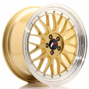 JR Wheels JR23 18x8,5 ET45 5x112 Gold w/Machined Lip