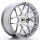 JR Wheels JR18 17x8 ET25-35 BLANK Silver Machined Face