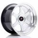 JR Wheels JR12 16x9 ET20 BLANK Hyper Silver w/Machined Lip