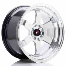 JR Wheels JR12 17x9 ET25 4x100/114 Hyper Silver w/Machined Lip