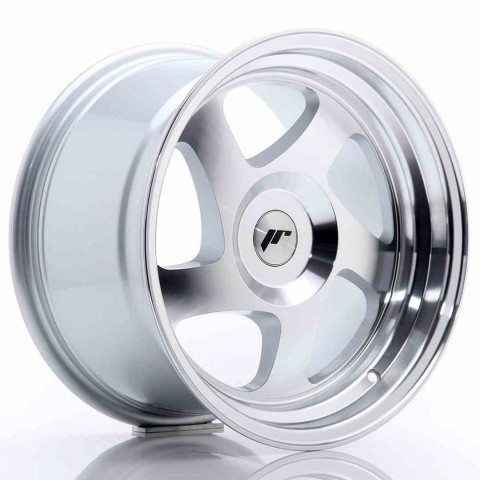 JR Wheels JR15 16x9 ET20 BLANK Silver Machined Face