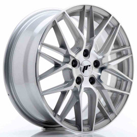 JR Wheels JR28 17x7 ET35 5x100 Silver Machined