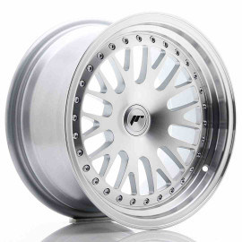 JR Wheels JR10 16x8 ET20 BLANK Silver Machined Face